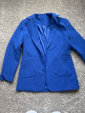 Bright Royal Blue Tailored Blazer